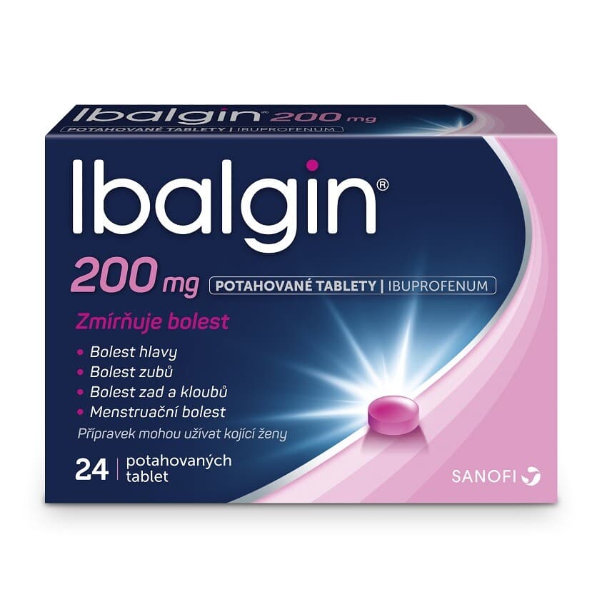 Obrázek produktu Ibalgin 200 mg 24 tablet