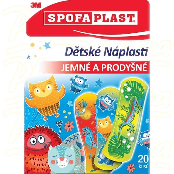 Obrázek produktu 3M Spofaplast 116 Dětské náplasti 72x25mm 20ks