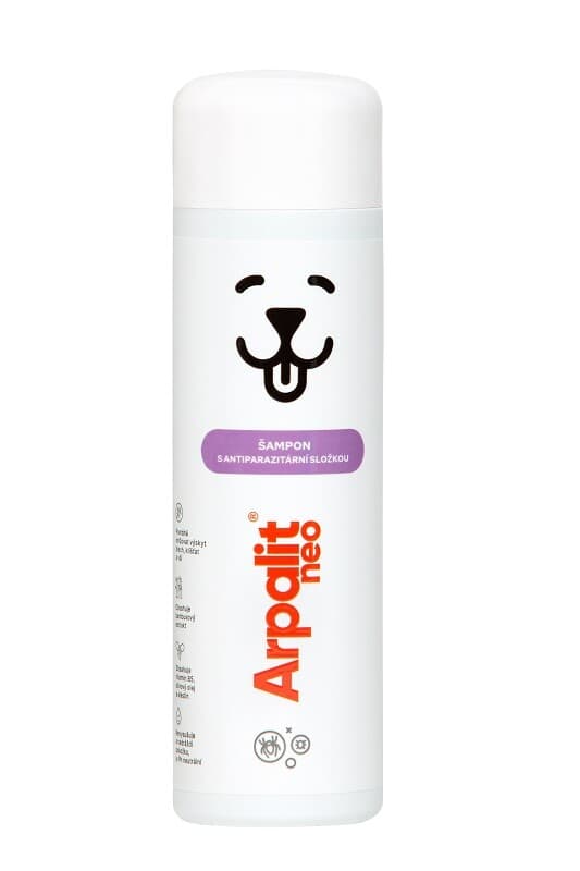 Arpalit NEO šampon obohacený antiparazitní složkou a bambusovým extraktem 250ml