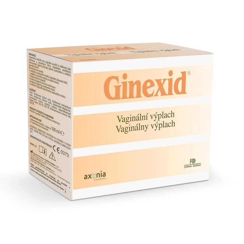 GINEXID vaginální výplach 3x100 ml