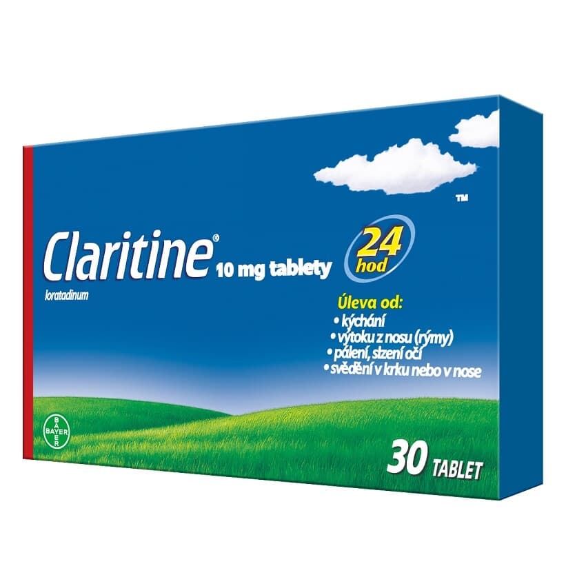 CLARITINE 10MG neobalené tablety 30 ks