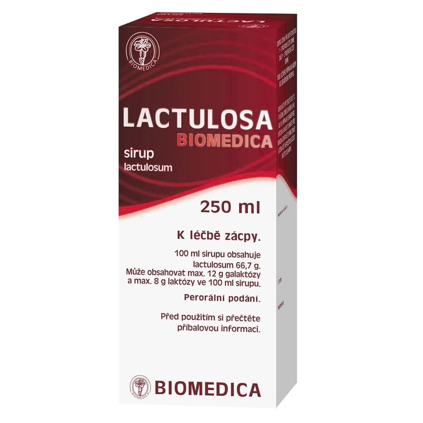 LACTULOSA BIOMEDICA 667mg/ml sirup 250 ml