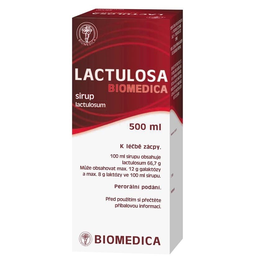 LACTULOSA BIOMEDICA 667mg/ml sirup 500 ml
