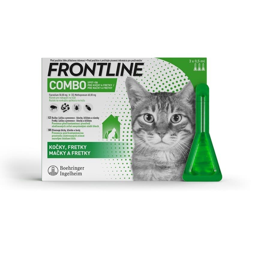 Frontline Combo Spot-on cat a.u.v.sol.3 x 0.5 ml