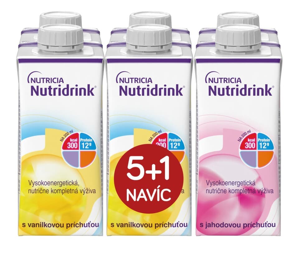 Nutridrink balíček 5+1 6x200ml