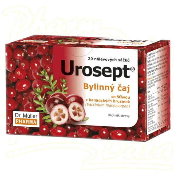 Urosept bylinný čaj 20 x 2 g Dr.Müller