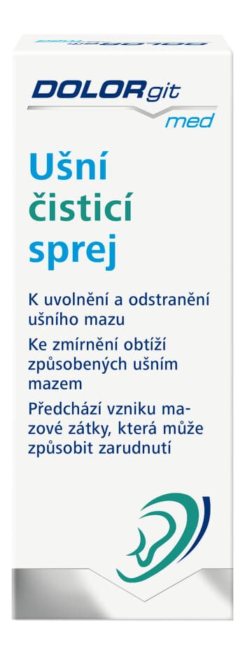 DOLORgit med ušní čisticí sprej 20 ml
