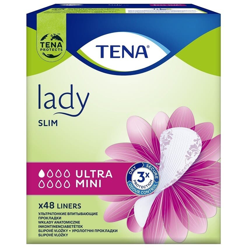 TENA Lady Slim Ultra Mini inkontinenční vložky 48 ks