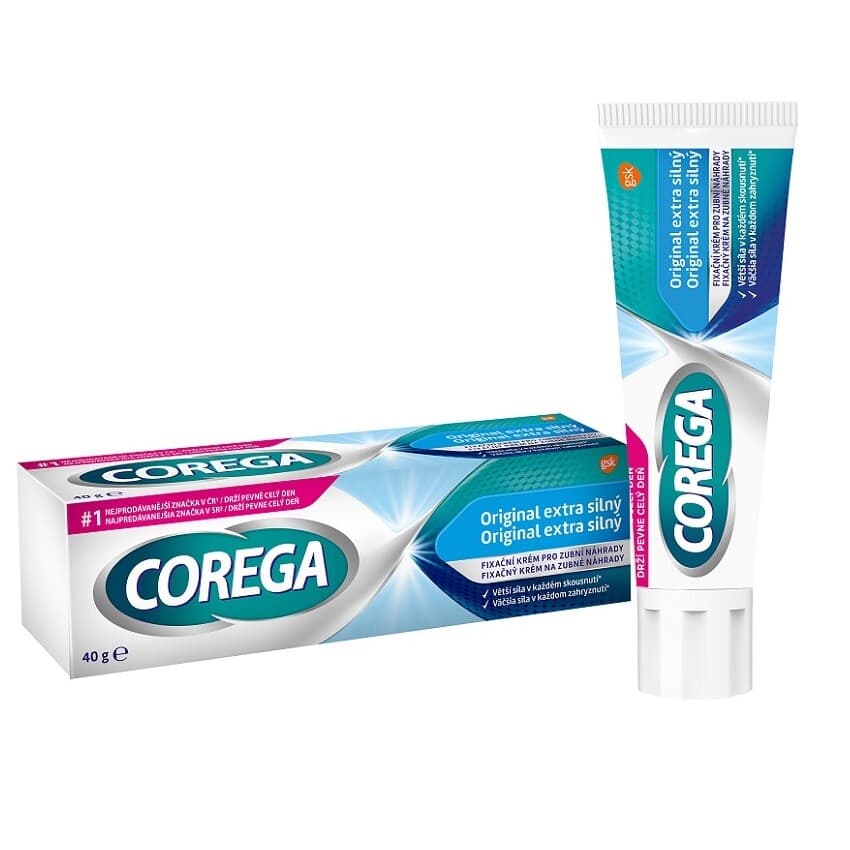 Corega Original Extra silný fixační krém 40 g
