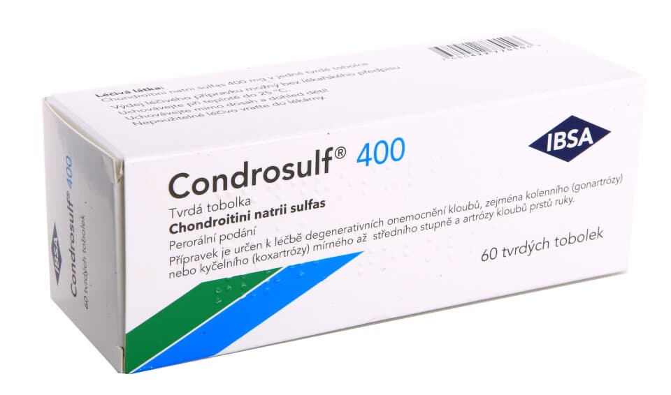 Obrázek produktu Condrosulf 400 mg tvrdé tobolky 60 tobolek