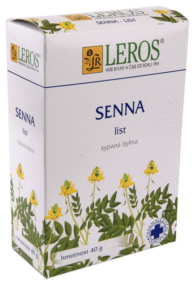 LEROS LIST SENNY léčivý čaj sypaný 40 g