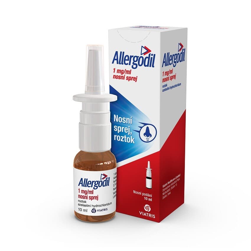 Obrázek produktu Allergodil 1 mg/ml nosní sprej 10 ml