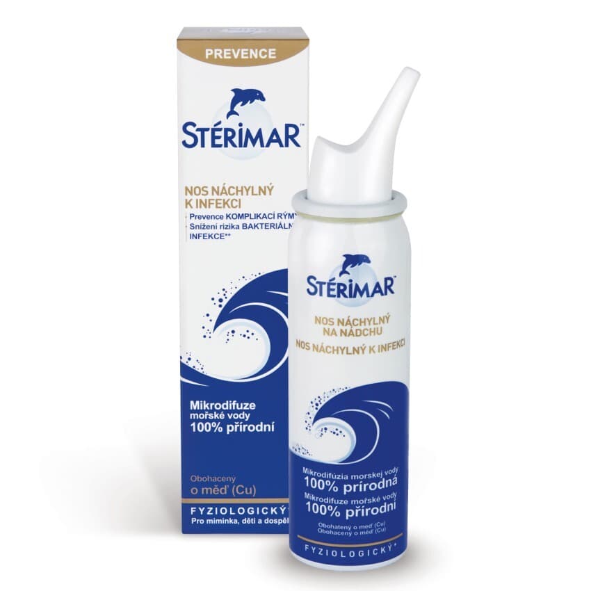 Stérimar Cu nosní sprej nos náchylný k infekci 50 ml