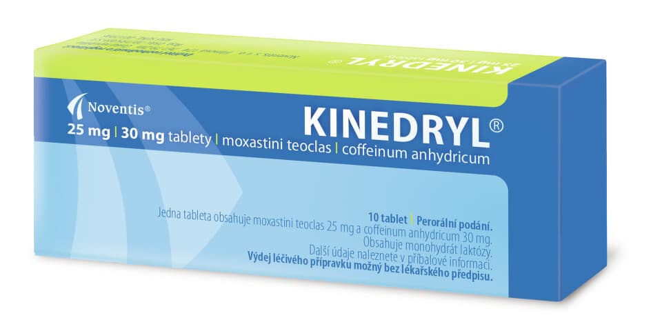 Obrázek produktu KINEDRYL 10 tablet