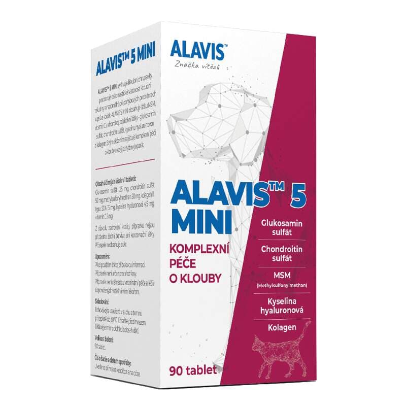 ALAVIS 5 MINI pro malá plemena psů a koček 90 tablet
