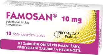 FAMOSAN 10 mg potahované tablety 10 ks