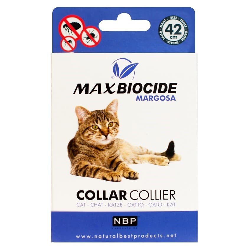 Max Biocide Cat Collar obojek pro kočky 42 cm