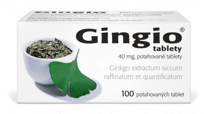 Obrázek produktu Gingio® 40 mg 100 potahovaných tablet