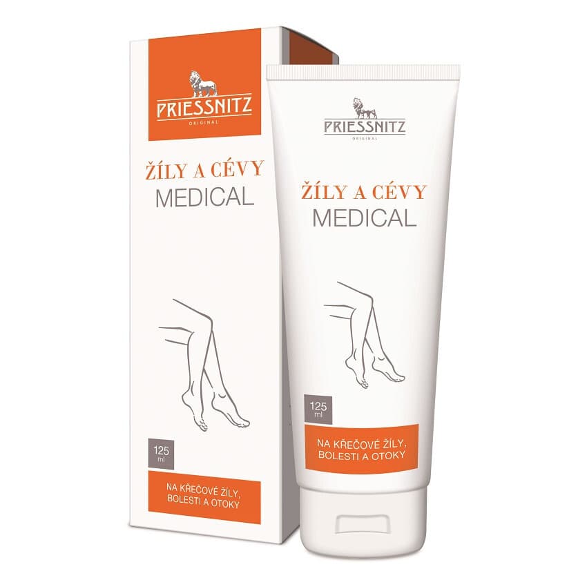 Priessnitz Žíly a cévy Medical 125 ml