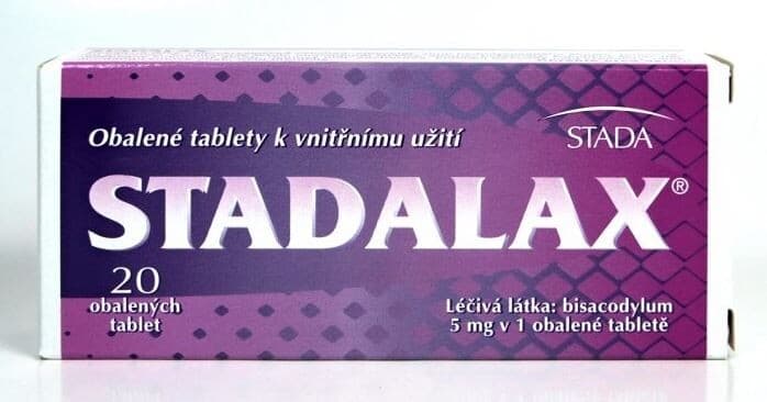 STADALAX 5 mg obalené tablety 20 ks