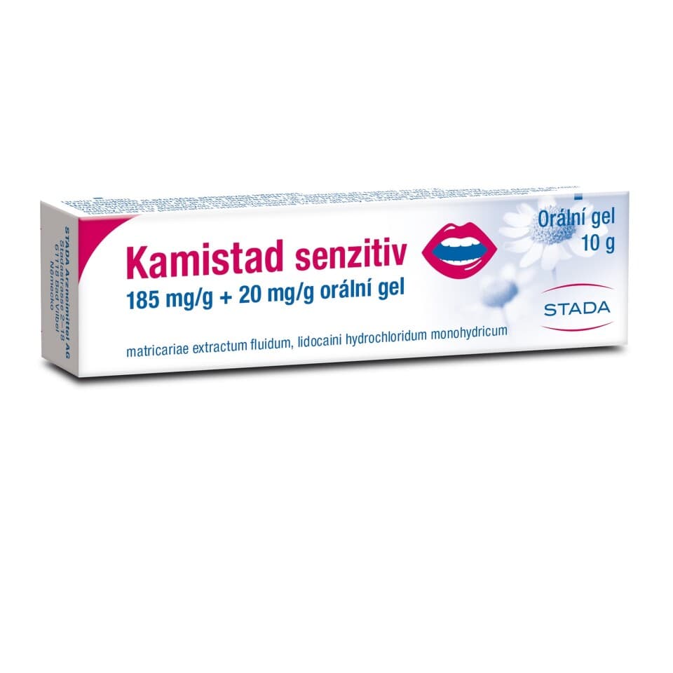 Kamistad senzitiv orální gel 10 g