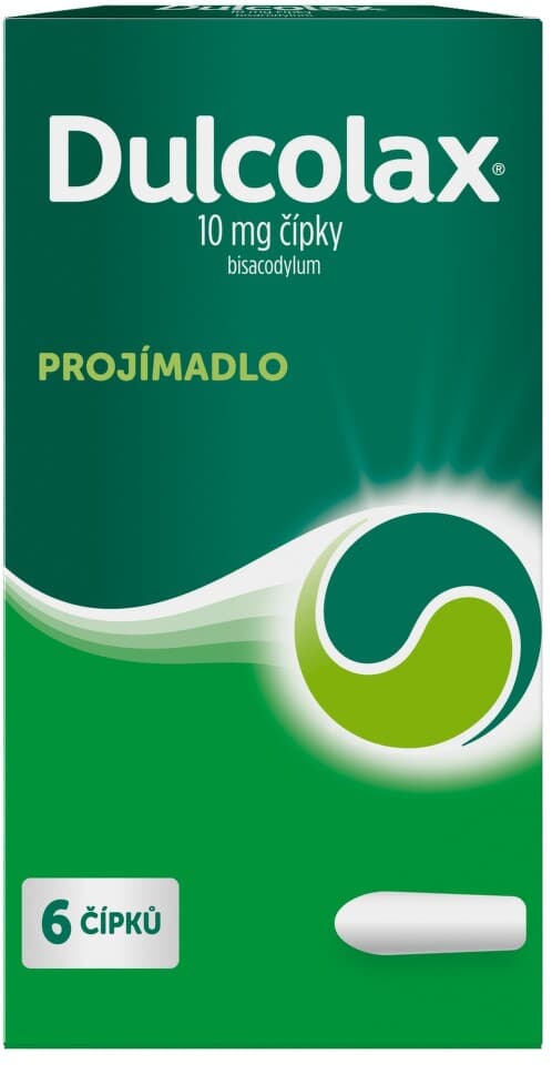 Dulcolax 10 mg 6 čípků