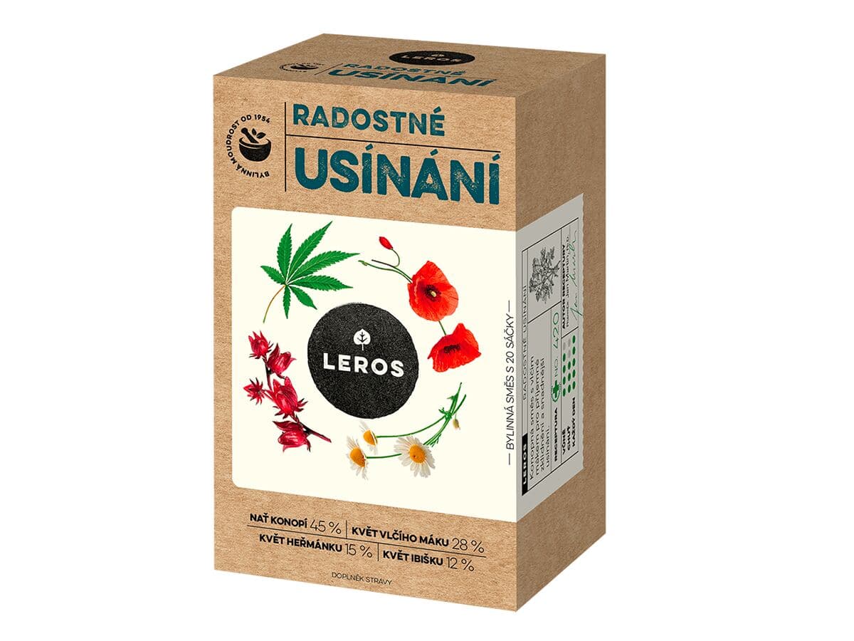Leros Radostné usínání 20 x 1 g 20 sáčků