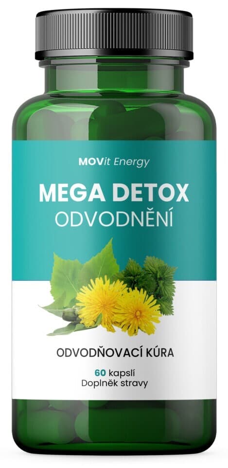 MOVit Mega Detox Odvodnění 60 kapslí