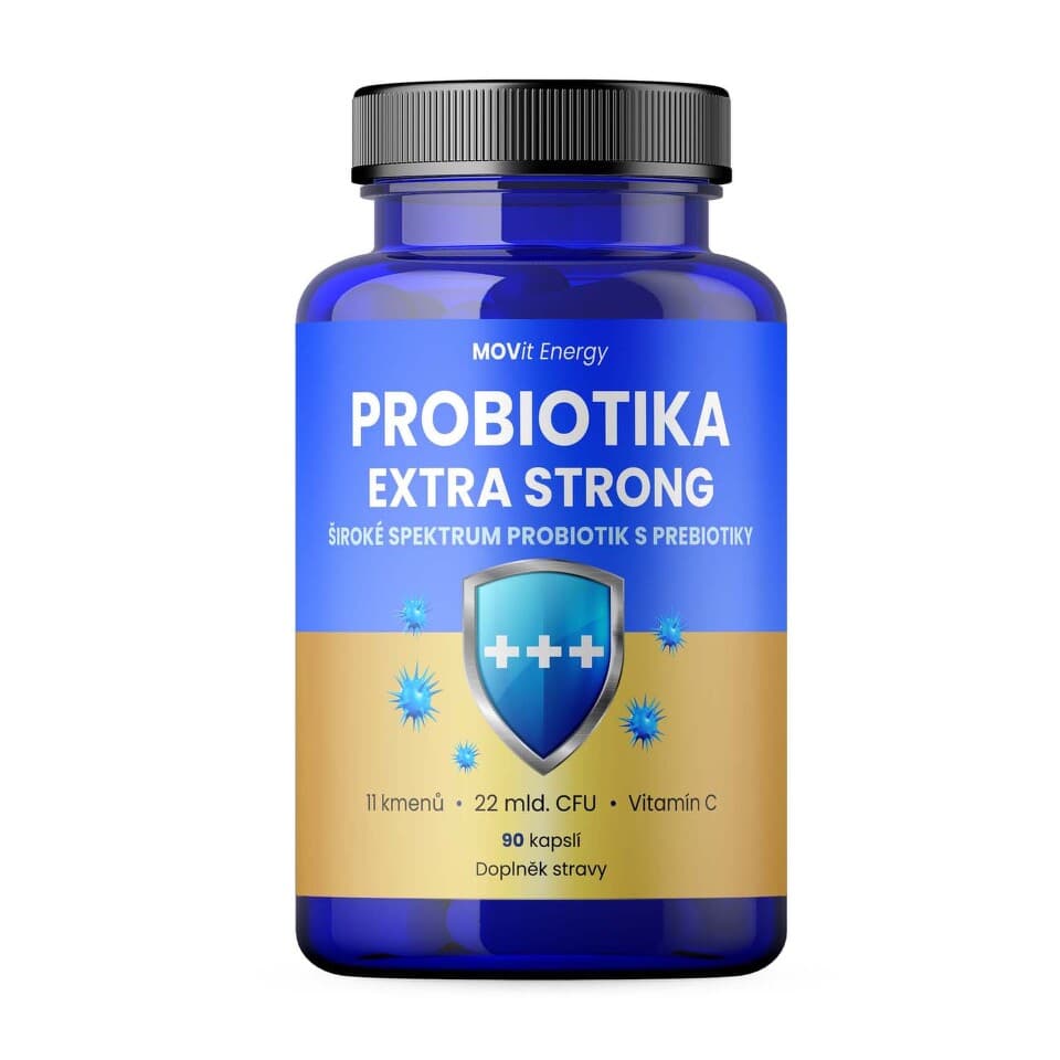 MOVit Probiotika Extra Strong 90 kapslí