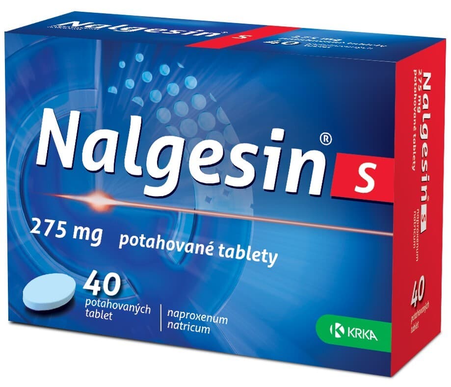 Obrázek produktu Nalgesin S 275mg 40 tablet