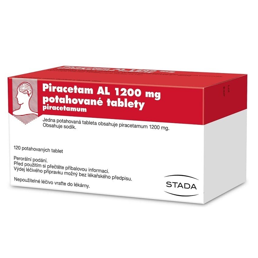 Piracetam AL 1200mg tbl.flm.120