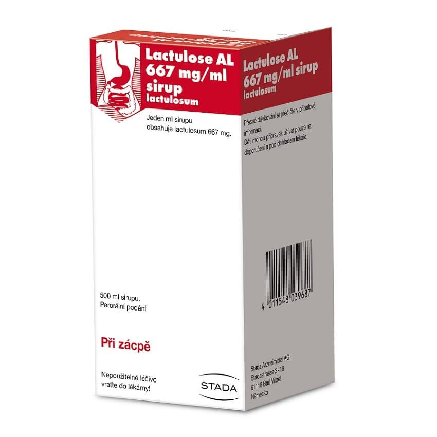 Lactulose AL sirup 500 ml