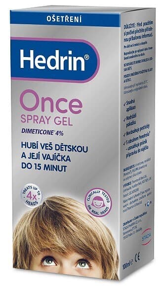 Hedrin Once spray gel 100 ml