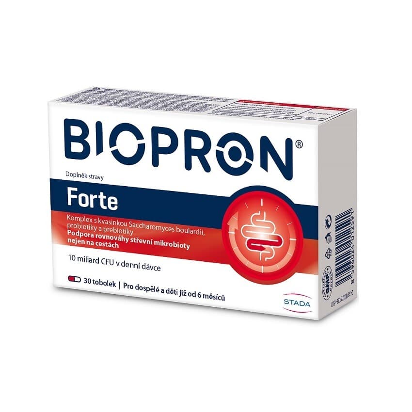 Biopron Forte probiotika a prebiotika 30 tobolek