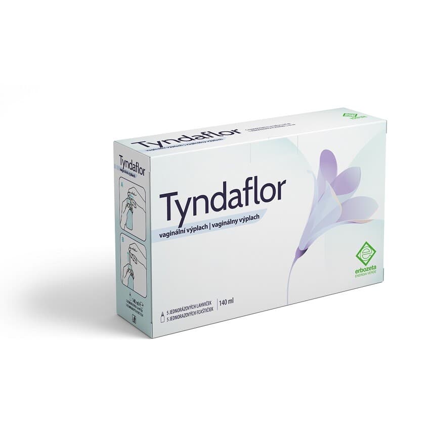 Tyndaflor vaginální výplach 5x140ml
