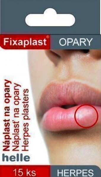 FIXAplast HERPES náplast na opary 15ks