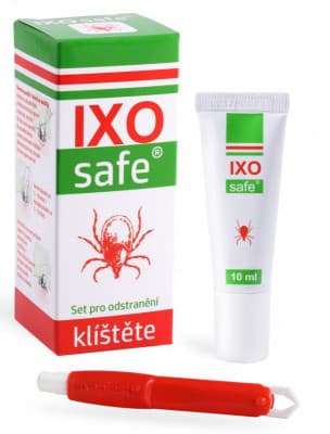 IXOsafe set pro odstranění klíštěte 10ml