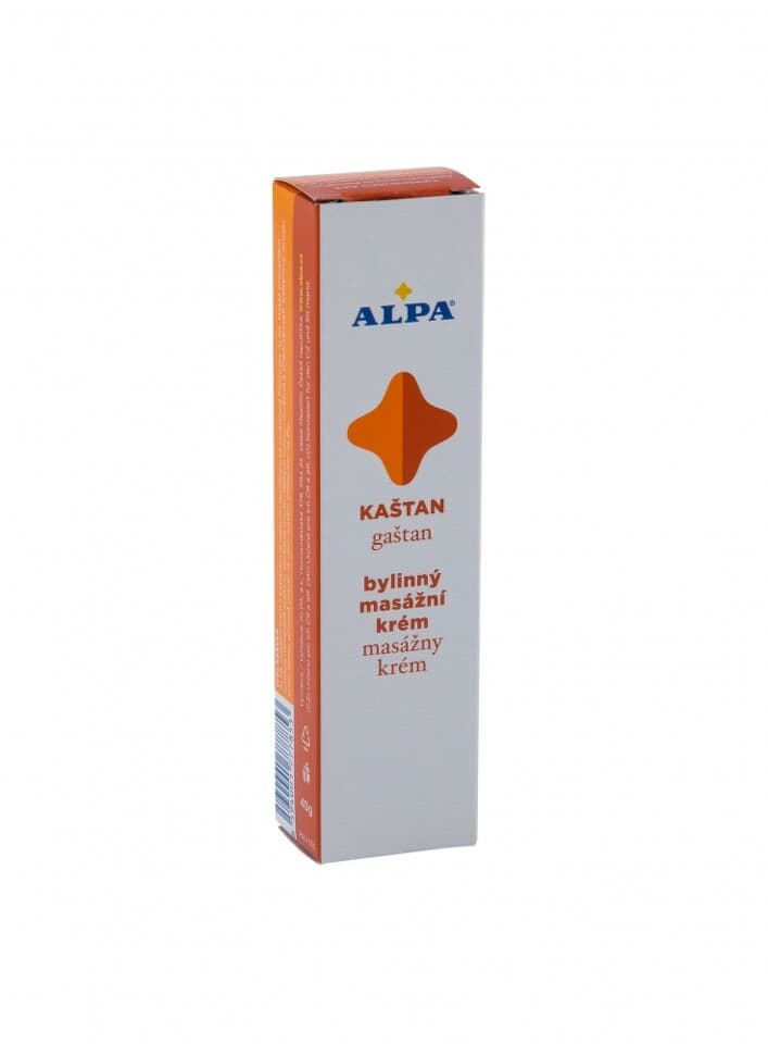 Alpa bylinný masážní krém kaštan 40ml