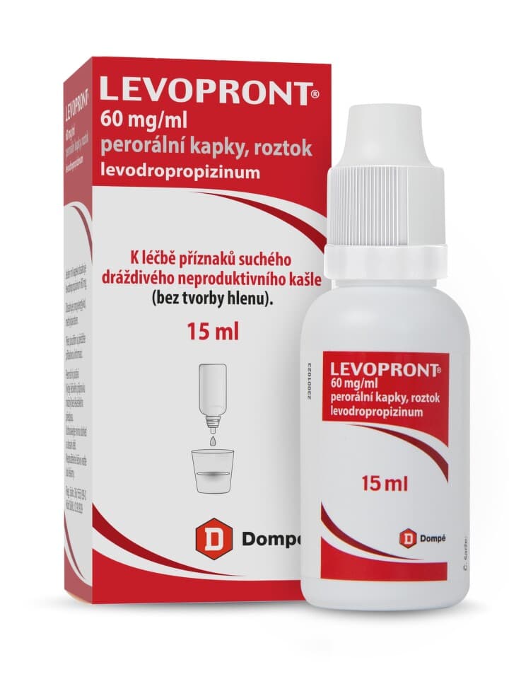 Obrázek produktu Levopront 60mg/ml perorální kapky 15 ml