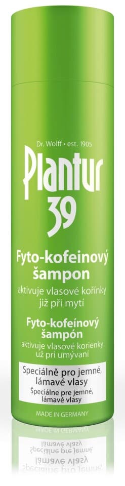 Plantur 39 Fyto-kofeinový šampon pro jemné vlasy 250 ml