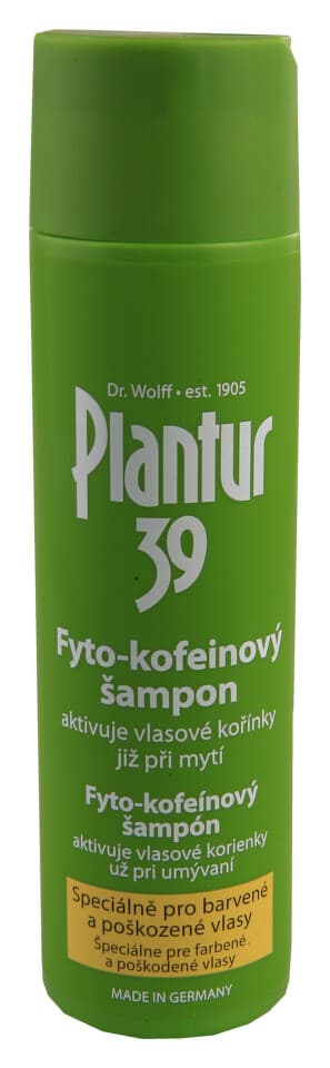 Obrázek produktu Plantur 39 Fyto-kofeinový šampon na barvené vlasy 250 ml