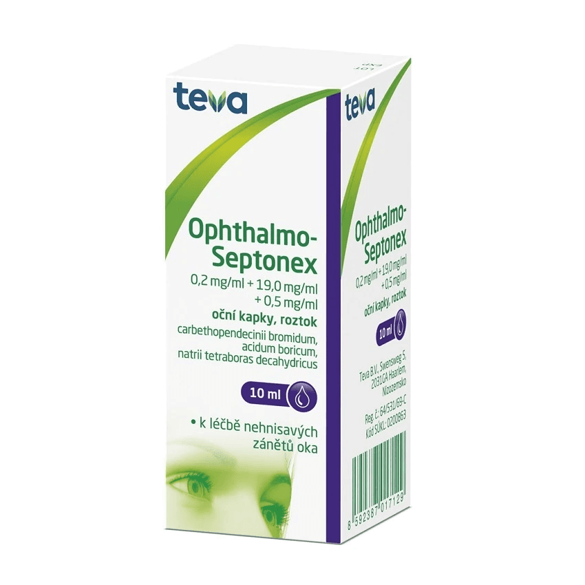 Ophthalmo-Septonex oční kapky, roztok 10 ml