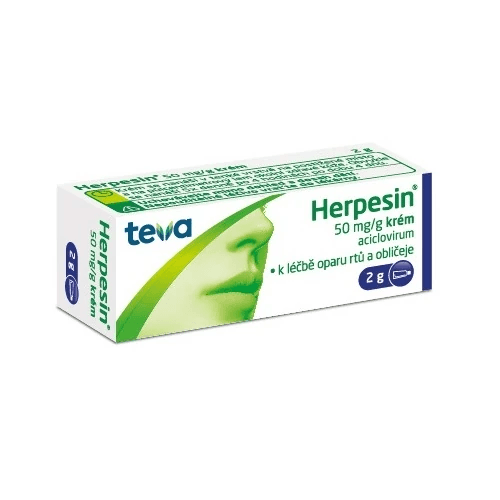 Herpesin krém 2 g