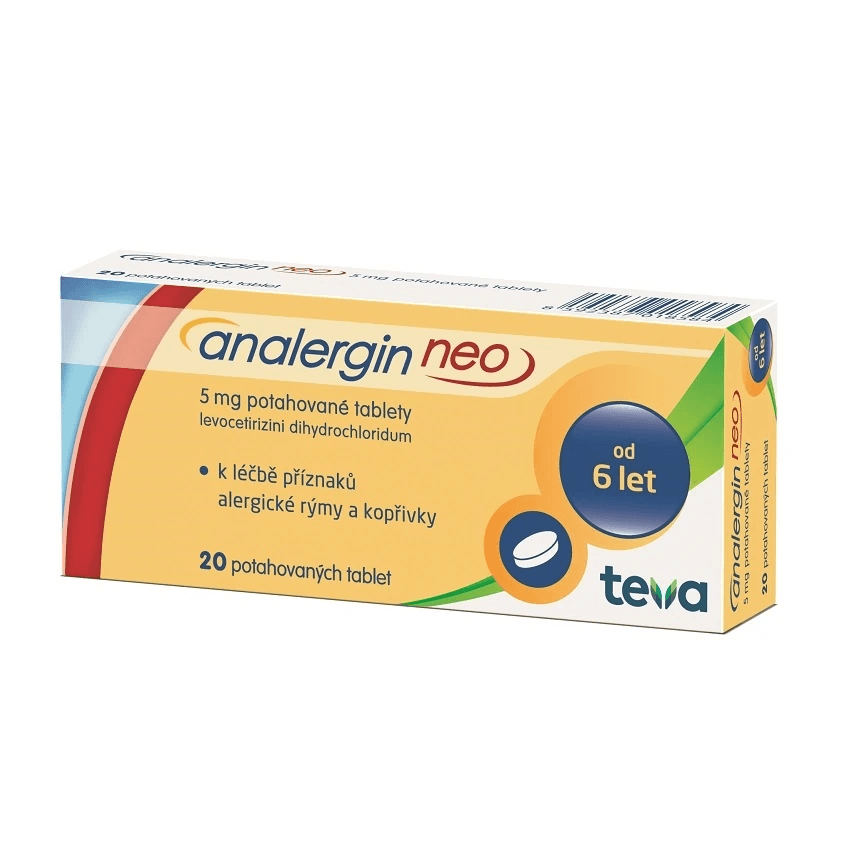 Analergin Neo 5 mg potahované tablety 20ks