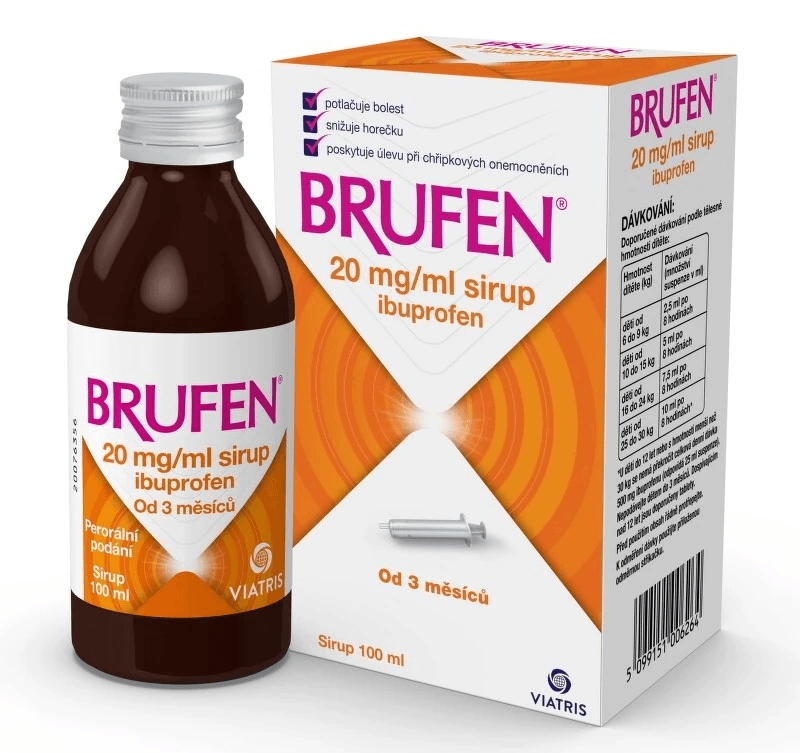 Brufen 20 mg/ml sirup 100 ml
