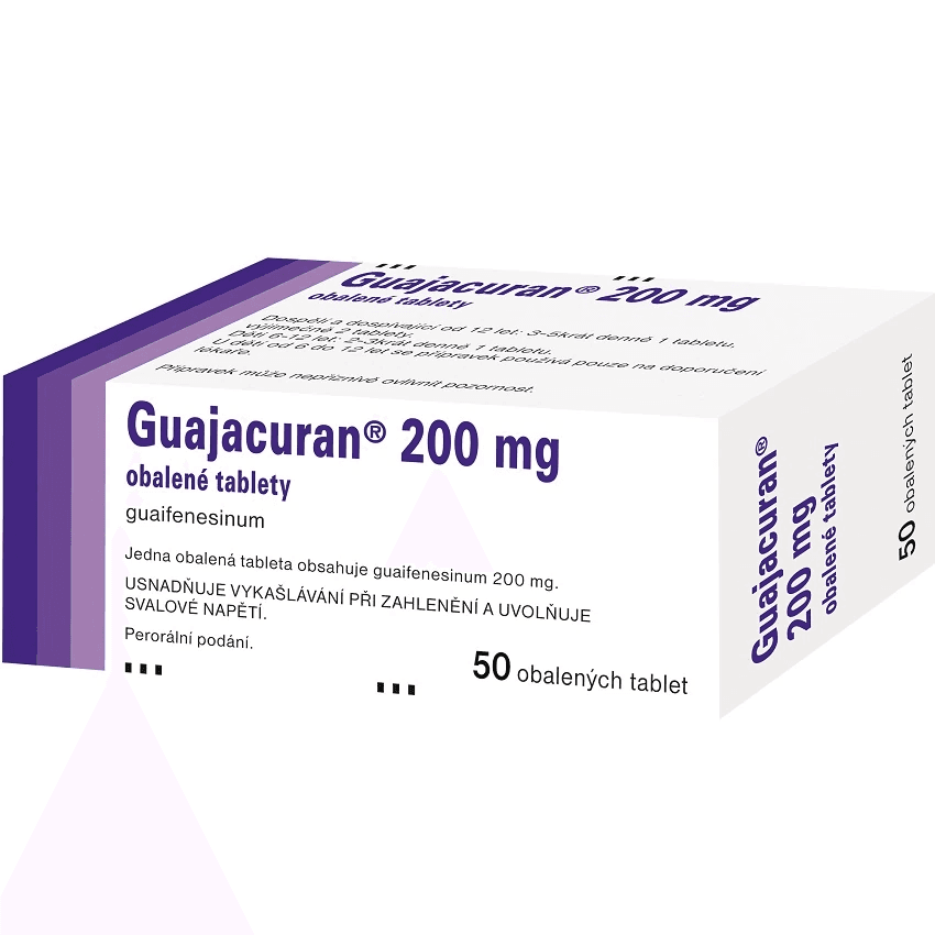 Guajacuran 200 mg 50 tablet