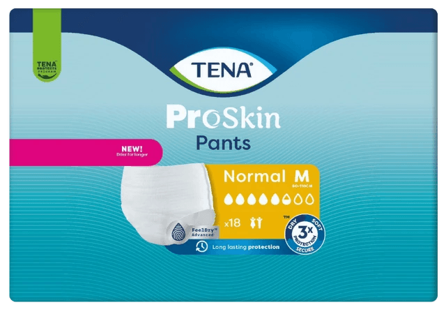 TENA ProSkin Pants Normal Medium inkontinenční kalhotky 18ks