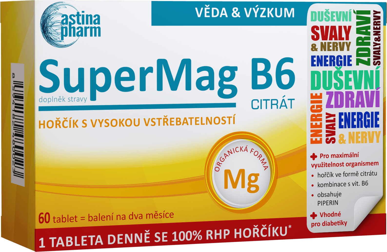 Astina SuperMag B6 60 tablet