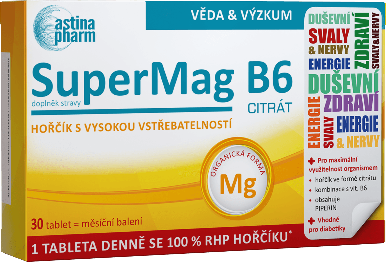 Astina SuperMag B6 30 tablet