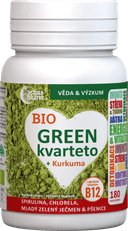 Astina BIO Green kvarteto s kurkumou 180 tablet